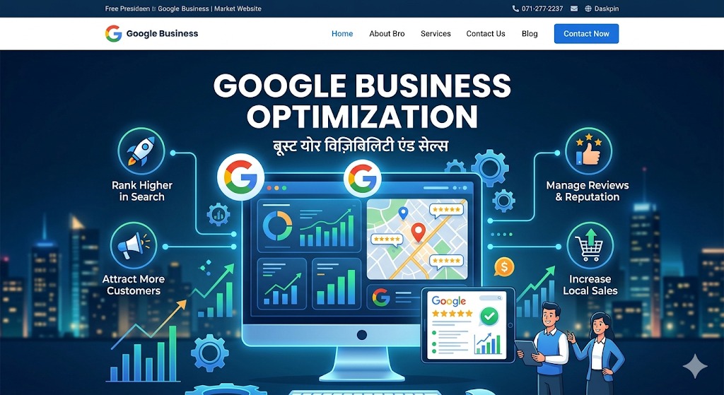 Google business profile optimization service for local SEO