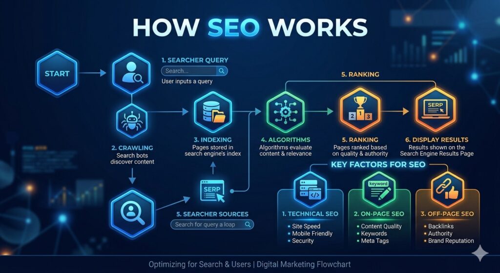 How SEO works to improve website ranking